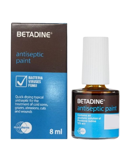 Betadine Antiseptic Paint 8 mL