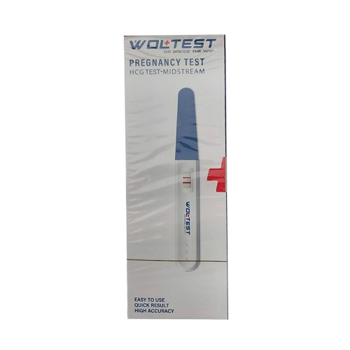 Woltest Rapid HCG Midstream Pregnancy Test Kit, Pack of 1’s