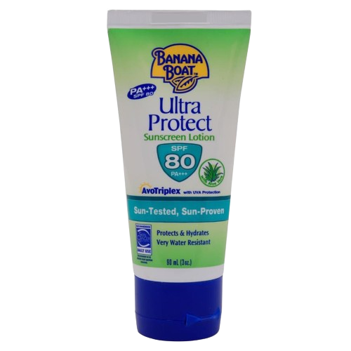 Banana Boat Ultra Protect SPF80 Sunscreen Lotion 90ml