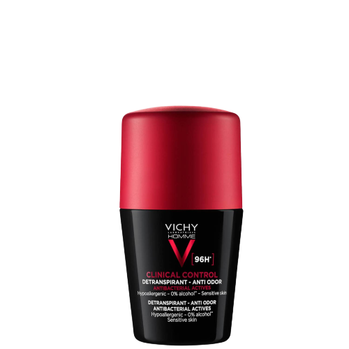 Vichy Homme Clinical Control 96HR Protection Anti-Perspirant Roll-on Deodorant 50mL