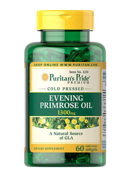PURITAN'S PRIDE EVENING PRIMOROSE OIL TAB 60s