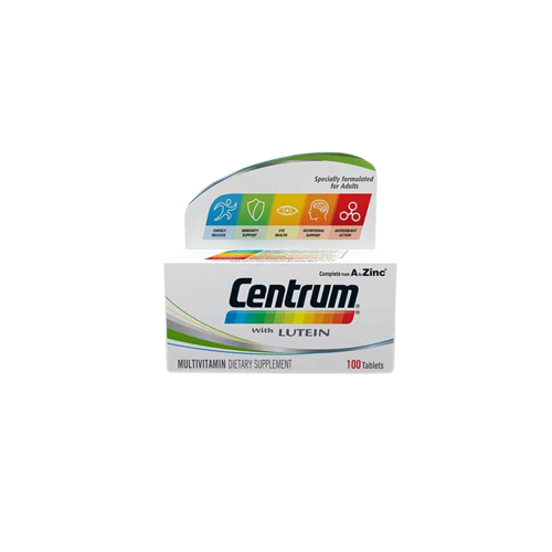 Centrum With Lutein 100 Tablets