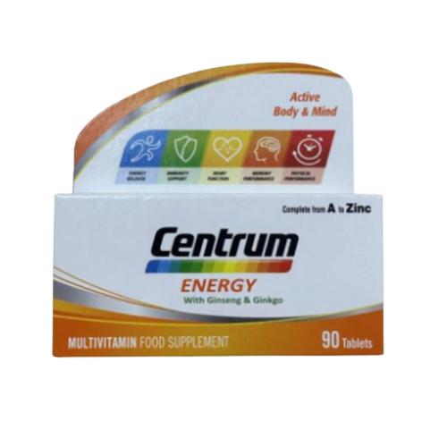 Centrum Energy Tab 90s Bottle.