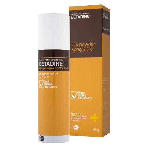 Betadine Dry Powder Spray 55g