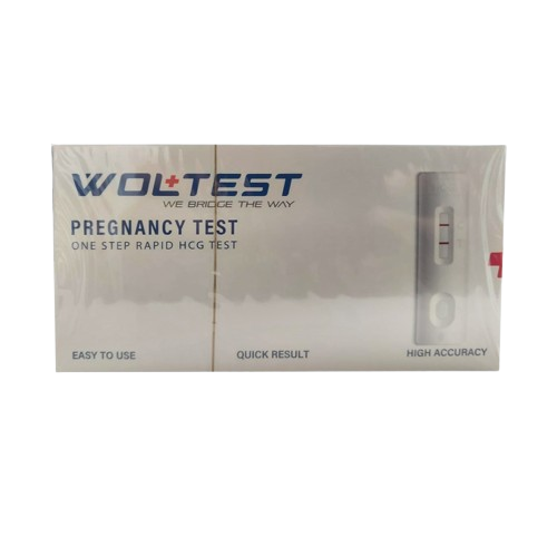 Woltest One Step Rapid HCG Pregnancy Test Cassette, Pack of 1’s