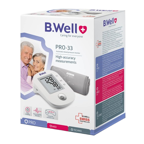 B.WELL BLOOD PRESSURE MONITOR