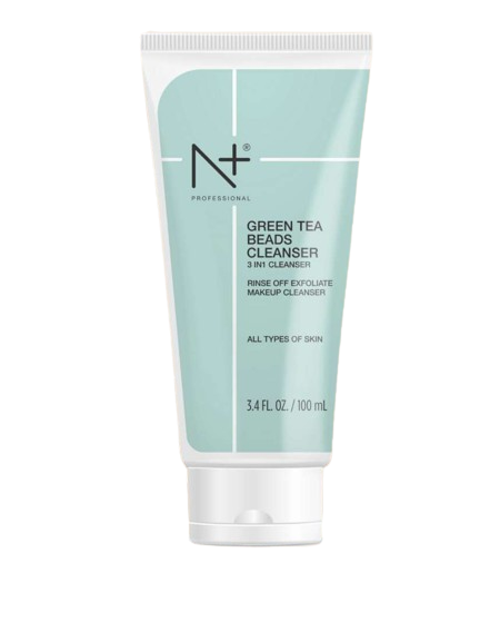 N+ GREEN TEA BEADS CLEANSER 100 ML