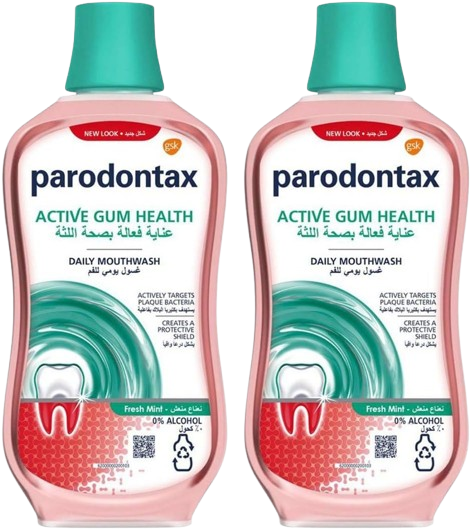 PARADONTAX ACTIVE GUM HEALTH FRESH MINT 500ML