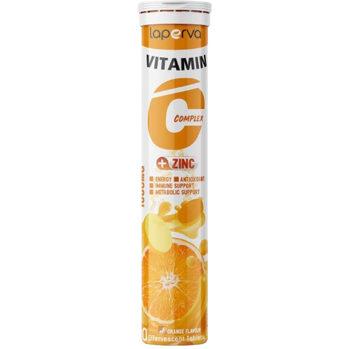 LAPERVA VITAMIN C WITH ZINC 20S