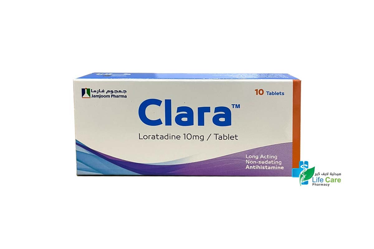 Clara Tabs. 10Mg 10'S