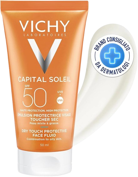 Vichy Capital Soleil Velvety Protective Sun Cream SPF50+ 50ml