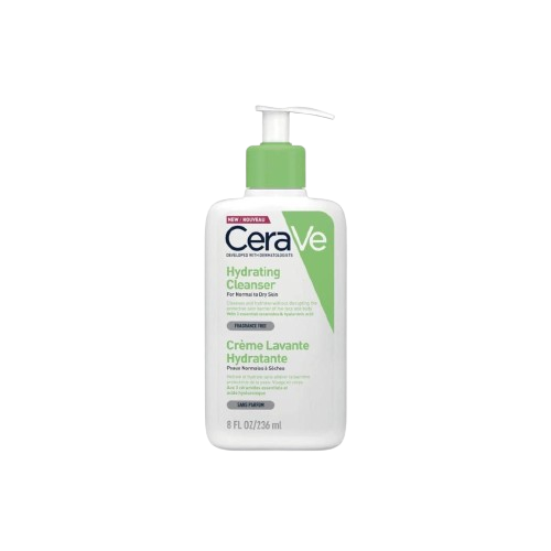 CeraVe Hydrating Fragrance Free Cleanser For Normal To Dry Skin 236ml
