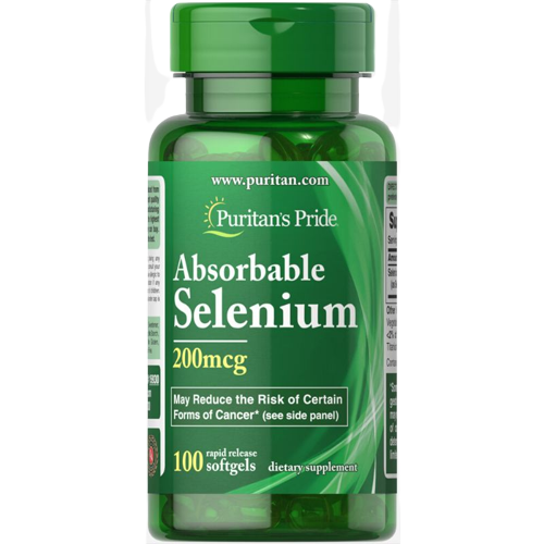 Puritan’s Pride Absorbable Selenium 200mcg 100’s