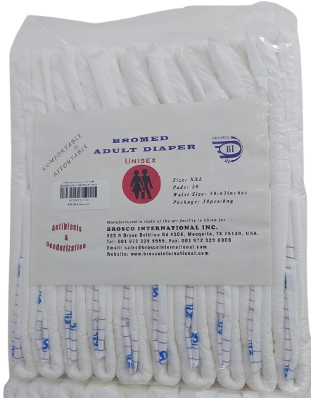 BROMED ADULT DIAPER SIZE 2XL