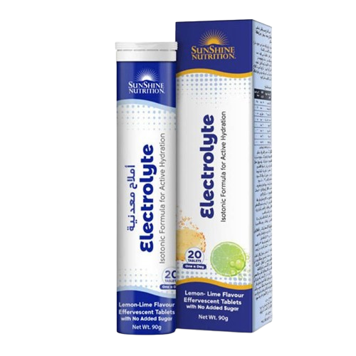 Sunshine Nutrition Isotonic Electrolyte Effervescent 20 Tablets