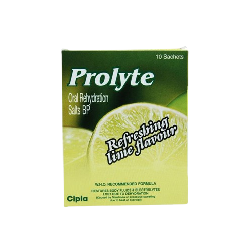 Prolyte O R S Lemon 21gm 10's