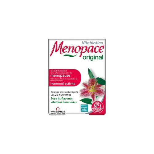 Vitabiotics Menopace Original Tablets For Menopause 30tab